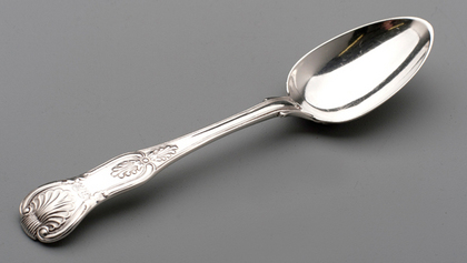 Cape Silver Kings Pattern Dessert Spoon - Fredrik Waldek